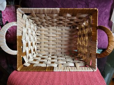 Ostalo posuđe: Korpa nova,vintaz nemacka,plasticifirana,rucni rad. Korpa — 1