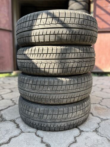 титин диски: Шины 195 / 60 / R 16, Зима, Б/у, Комплект, Легковые, Япония, Bridgestone