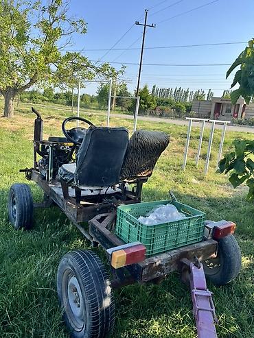 Traktorlar: Özəldən hazırlanmış mini traktor/bağ traktoru. Texniki xüsusiyyətlər — 4