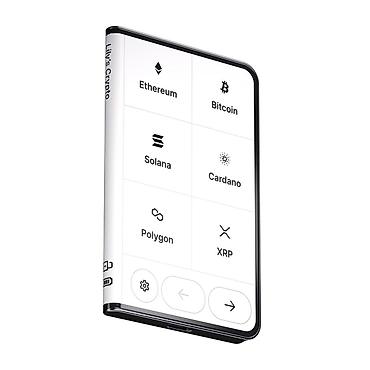 touch pen: Аппаратный кошелек Ledger Stax — это устройство для безопасного — 1