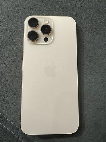 electronics iphone: IPhone 16 Pro Max, 256 GB, Desert Titanium, Face ID — 1