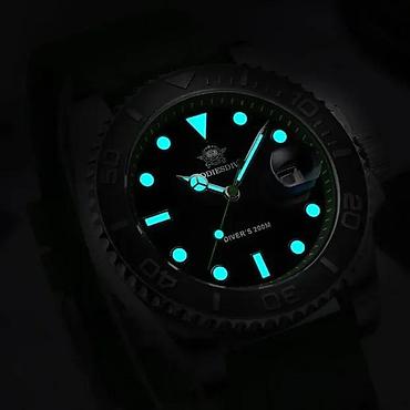 Ručni satovi: ADDIESDIVE AD2040 - 41mm -Zelena- Rolex YACHT-MASTER Homage Potpuno — 7