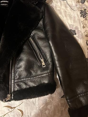 deri kurtka: Dəri kurtka, Bershka, XS — 4