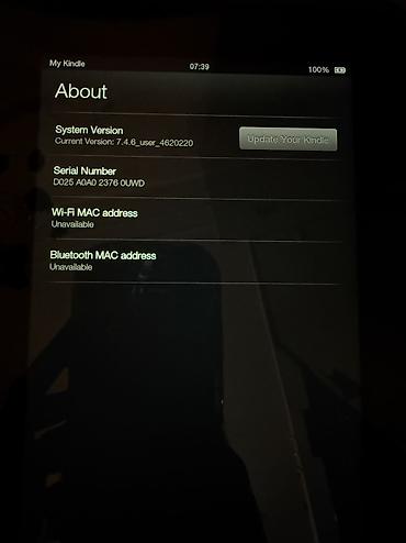 wifi adapteri: Amazon Kindle Fire planşet + orijinal şarj cihazı 2012 il, 16 gb - — 4