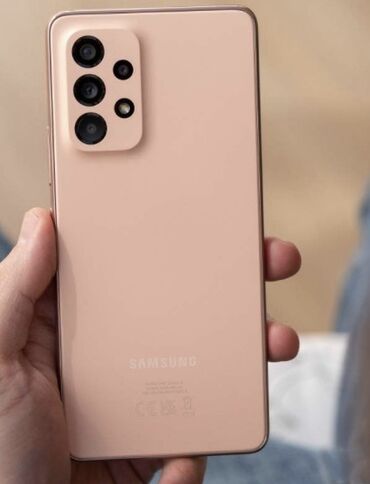 Samsung: Samsung Galaxy A53 5G, 128 GB, Sensor, Barmaq izi, Simsiz şarj