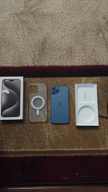 iphone 12 pro barter: IPhone 12 Pro Max, 128 GB, Sierra Blue, Face ID — 3