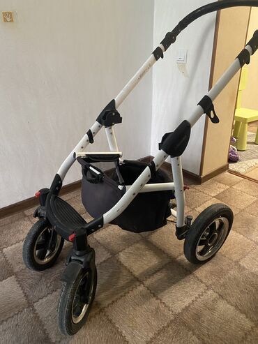 Коляски: Коляска, цвет - Желтый, Б/у — 2