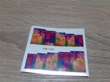 Nega noktiju: Vodene slicice za nokte 
Cena je za komad 20din — 5