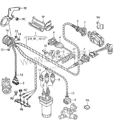 купить двигатель golf 4: КУПЛЮ проводку моновпрыска с фишками от volkswagen golf 3 1992 года