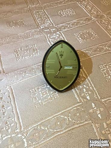Smart satovi: Original MASERATI sat sa datumom i alarmom. IZ 80- ih PROSLOG VEKA — 3