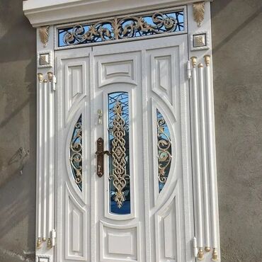 Həyət darvazaları: Metal EN MMC olaraq istədiyiniz forma və ölçüde demir işlerinin — 8