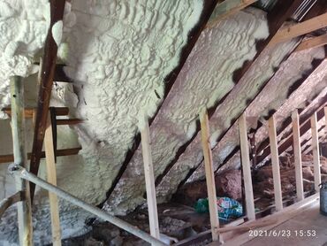 Утепление: Утепление крыши, Утепление потолоков | Утепление дома, Утепление цеха, Утепление квартиры Пенополиуретан Больше 6 лет опыта — 9