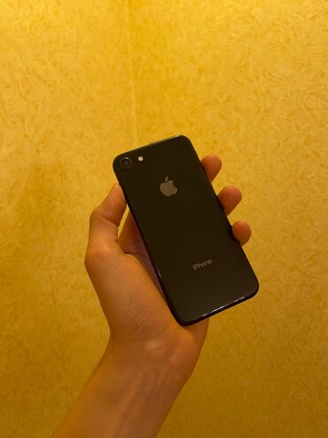 piletkalar: IPhone 8, 64 GB, Qara, Barmaq izi