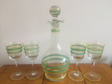 Čaše: Kristalni servis iz 70tih