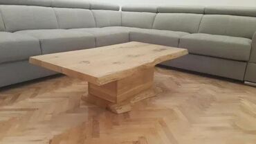 Stolovi: Trpezarijski Sto od Hrasta – Masivno drvo i metal 🪑 Unikatni sto — 2