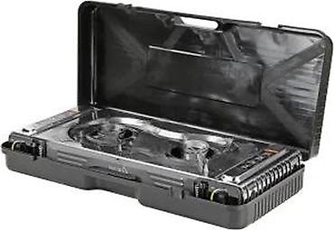 Oprema za kampovanje: Prijenosni dvostruki plinski rešo – Taylor & Brown - Dva snažna — 11