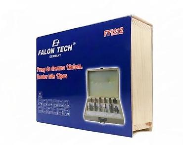 haina electric tools: Set glodala za drvo – 12 delova, u drvenoj kutiji (Falon Tech FT1212) — 4