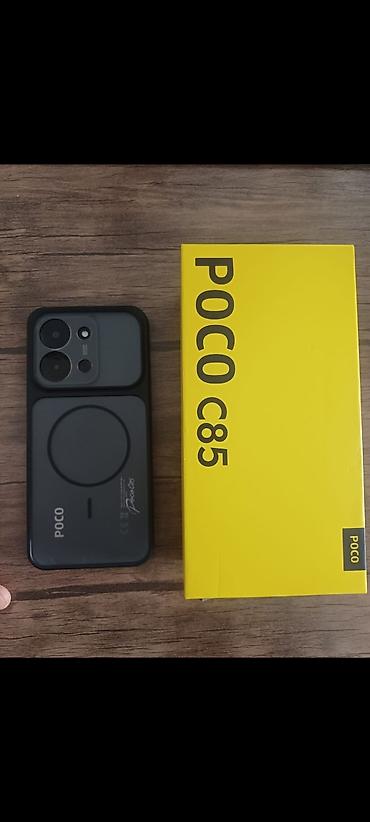 телефон fly li lon 3 7 v: Poco C85, цвет - Черный, Сенсорный — 1