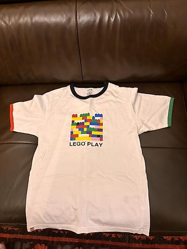 uniqlo: Футболка LEGO PLAY - Белая футболка с контрастной черной окантовкой — 2