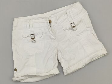 białe letnia bluzki: Shorts, L (EU 40), condition - Good
