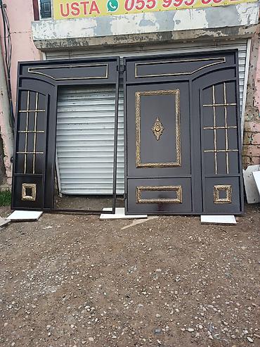 dəmir qapılar: Məhsul: Metal giriş qapıları Təsvir: - Müxtəlif dizaynlarda metal — 3