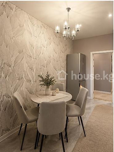 75: 2 комнаты, 75 м², Асанбай мкр Элитка, 12 этаж, Евроремонт — 6
