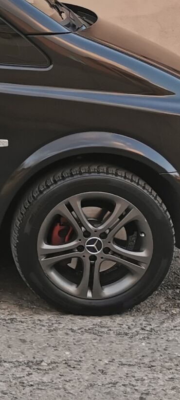 215 75 16 c: İşlənmiş Disk təkər Mercedes-Benz 215 / 60 / R 17, 5 Boltlu