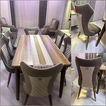 Masa dəsti satılır 550₼. Açılır. 6 oturcağı var.Ünvan Sumqayıt. 0051