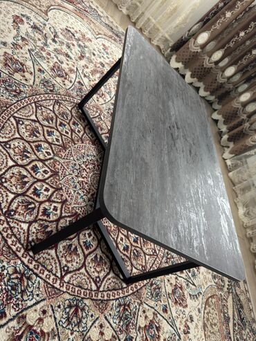 Журнальные столы: Журнальный/кофейный стол в современном стиле - Прямоугольная — 9