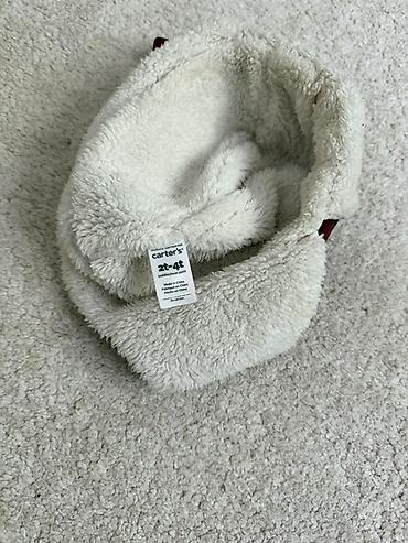 детский пижамы: Детская зимняя шапка-ушанка Carter’s - Размер: 2T–4T (на ярлыке) - — 2