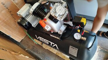 Компрессоры: Компрессор Для покраски, Электрический, Поршневой, Новый — 2