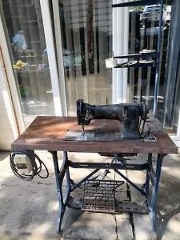 Industrijske šivaće mašine: Industrijska šivaća mašina sa postoljem i radnim stolom - Teški — 15