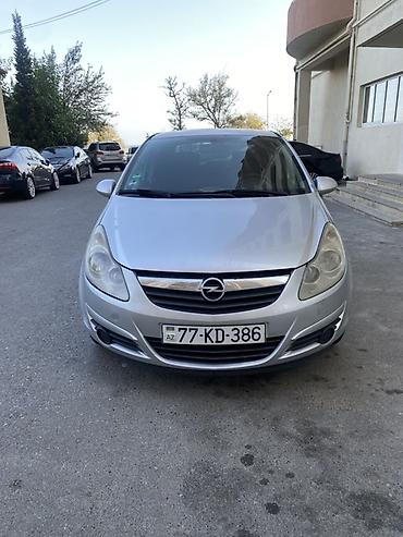 Opel: Opel Corsa CDTI, gümüşü rəng, 5 qapılı hetçbek. Texniki — 1