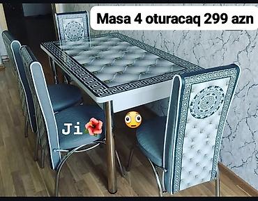 nar ciceyi: Mətbəx/Qonaq otağı üçün yemək dəsti Seçimlər: - Masa + 2 oturacaq — 2