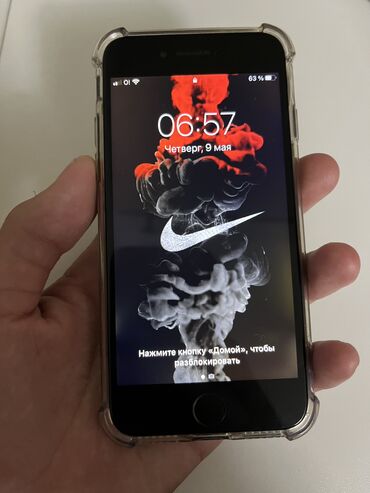 iphone 5 чехол книжка: IPhone 7, Б/у, 32 ГБ, Черный, Чехол, 100 %