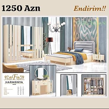 Yataq otağı dəstləri: İkinəfərlik çarpayı, Dolab, Tumba, Termo, Yeni -da lalafo.az — 18 Yataq otağı dəstləri: İkinəfərlik çarpayı, Dolab, Tumba, Termo, Yeni — 18