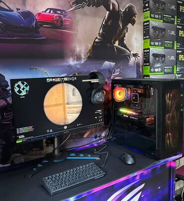 Комплектующие для ПК и ноутбуков: Gaming komputerimizi satisa cixardiq.RTX 5070 12GB + Core i7 13700K