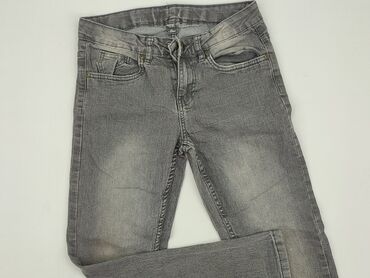 spodnie szeroka nogawka: Jeans, Y.F.K., 12 years, 152, condition - Good