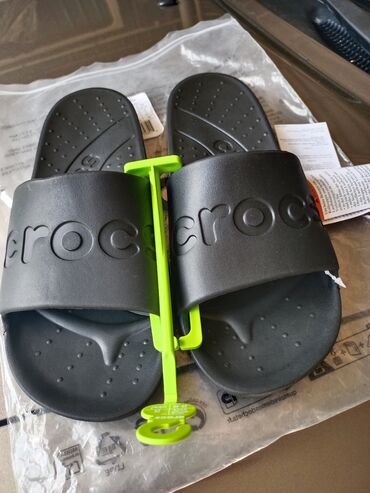кроксы молния маквин: Эркектердин сандалийи, 41, Crocs, Жаңы, түсү - Кара, Өзү алып кетүү