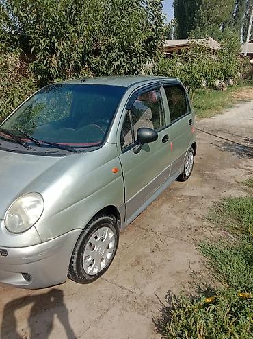 унаа тетиктери: Daewoo Matiz: 2006 г., 0.8 л, Кол менен иштөөчү, Бензин, Хетчбек — 1