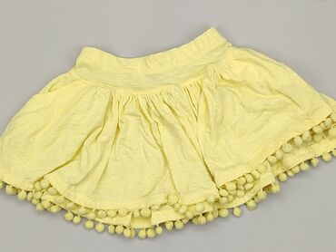 żółta spódniczka w kratkę: Spódniczka, 4-5 lat, 104-110 cm, stan - Dobry