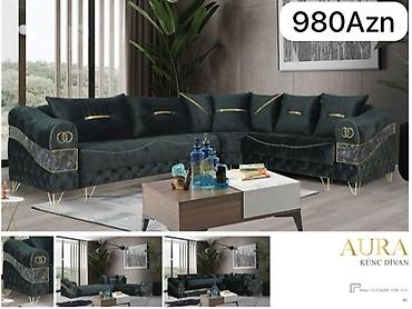 Divanlar: Künc divan, Yeni, Pulsuz çatdırılma — 50