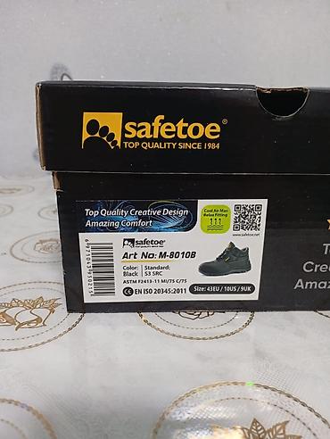 çelsi botinka: Safetoe M-8010B iş ayaqqabısı - Brend: Safetoe (Top Quality since — 2