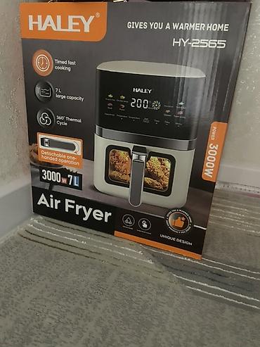 Айэрогрыльс горячим воздухом (Air Fryer) HALEY HY-2565 Основные at lalafo.kg Айэрогрыльс горячим воздухом (Air Fryer) HALEY HY-2565 Основные