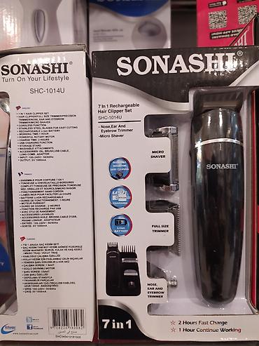 Trimmerlər və saç qırxan maşınlar: Sonashi 1014U - Trimmer dəsti 7n1 ⚙️Məhsulun xüsusiyyətləri:⬇️ Çox — 19