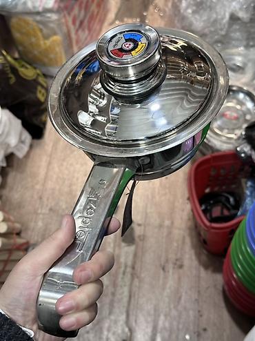 кастрюл: Ковш Zepter из нержавеющей стали с крышкой и термоконтролем - — 1