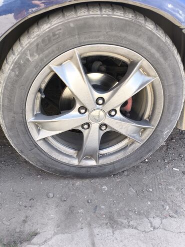 обычные диски: Дөңгөлөктөр монтажда 215 / 55 / R 17, 1 даана, Куйма