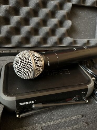 Digər auditexnika: Shure sm58 teze veziyyetde original. Qirilma yoxdur