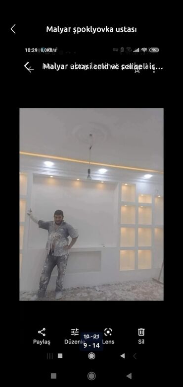 Malyar işləri: Maliyar ustasi Aboy işi axtarırıq cəld ve səliqəli şəkildə iş görürük -da lalafo.az — 6 Malyar işləri: Maliyar ustasi Aboy işi axtarırıq cəld ve səliqəli şəkildə iş görürük — 6