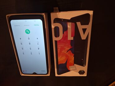 samsung sm a920: Samsung Galaxy A10, 32 GB, rəng - Qara, İki sim kartlı